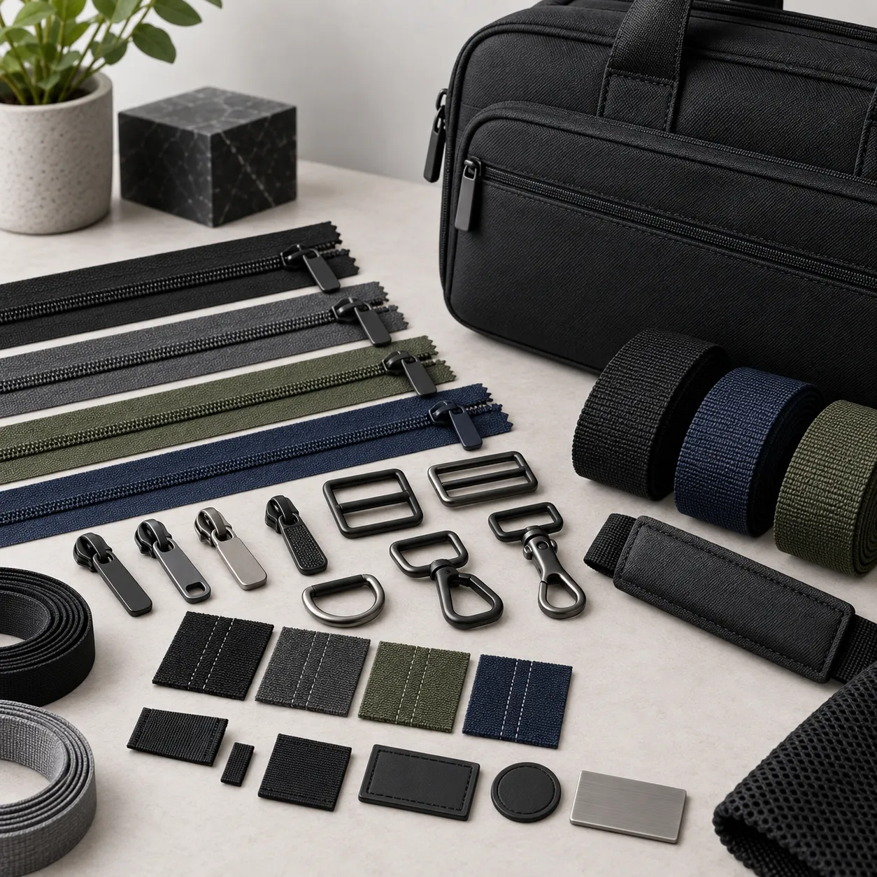 Custom Laptop Bag Hardware