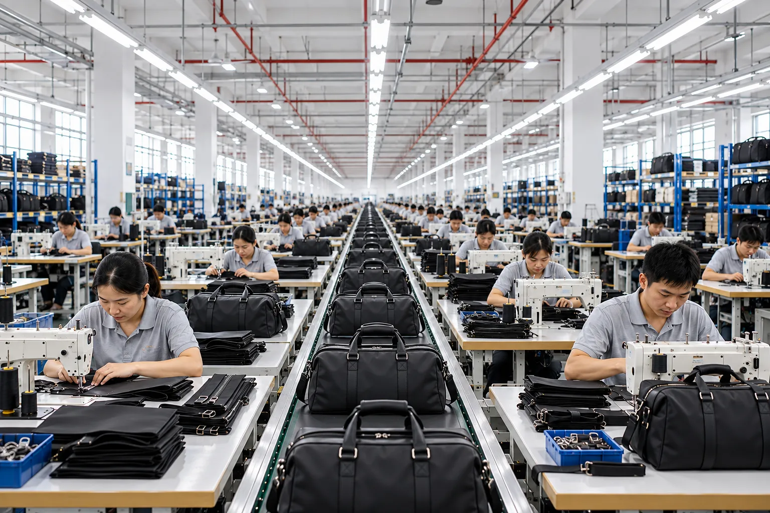 Weekender travel bag manufacturing factory in China