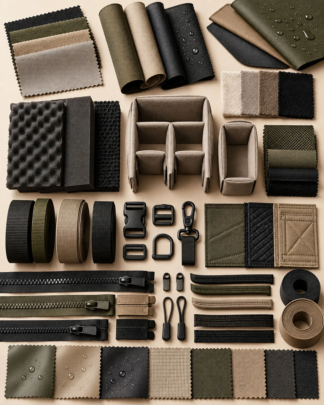 Crossbody Camera Bag Protective Materials and Padding