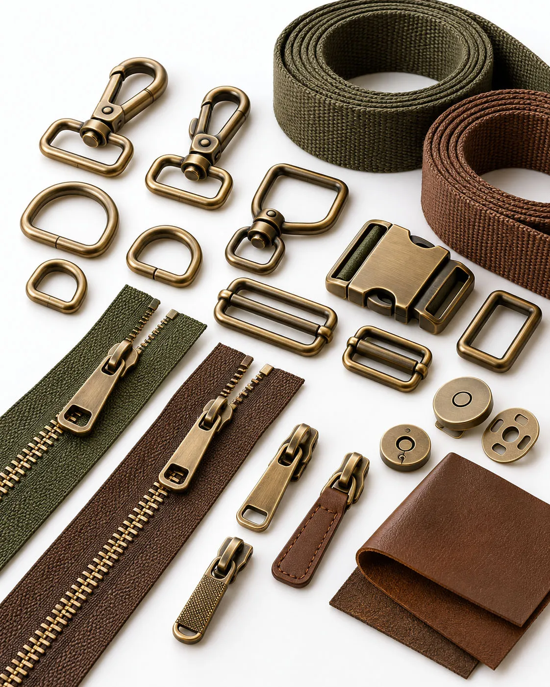 Canvas Crossbody Bag Hardware