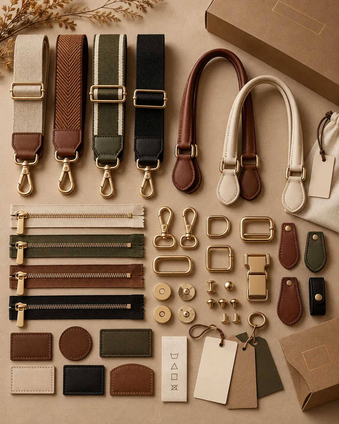 Crossbody Tote Bag Hardware and Private Label Options