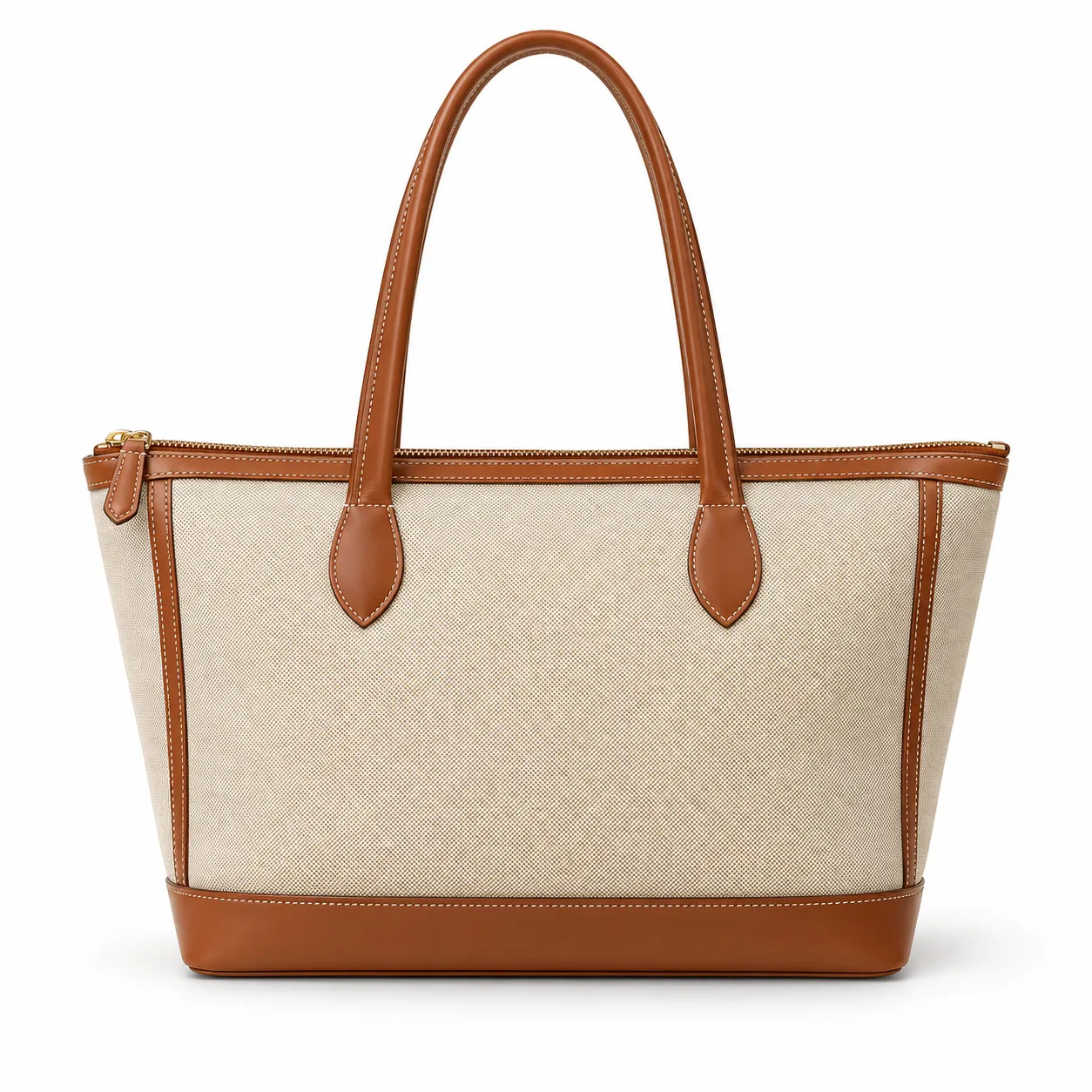 Zippered Tote Bag