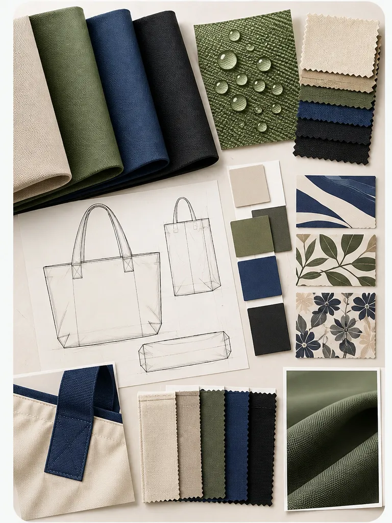 Nylon Tote Bag Material and Branding Options