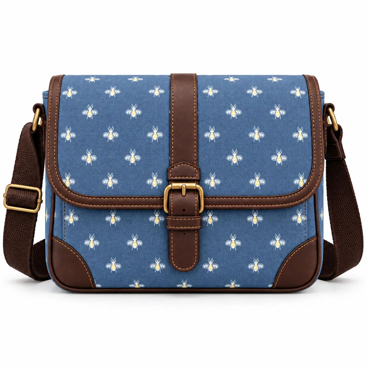 Waxed Canvas Crossbody Bag