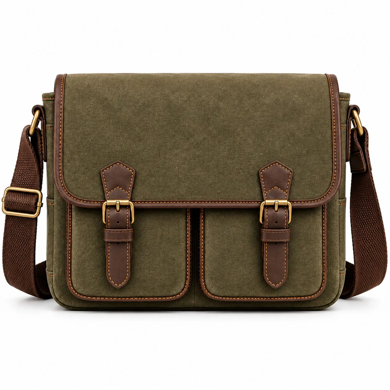 Travel Canvas Crossbody Bag