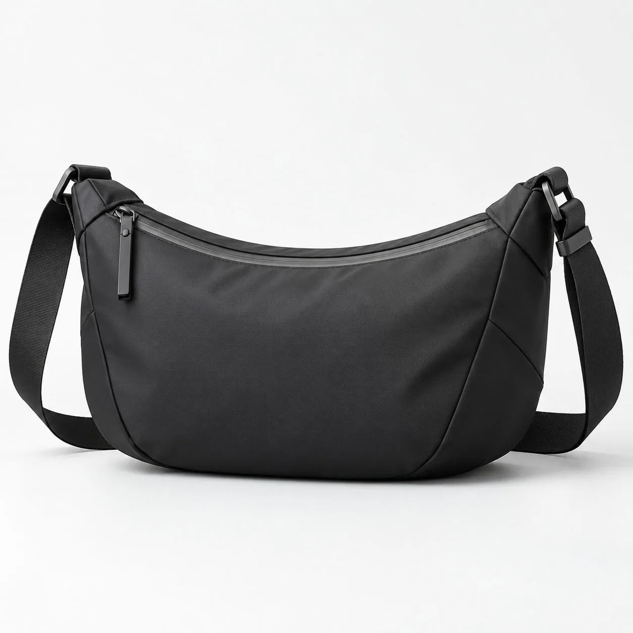 Water-Resistant Nylon Crossbody Bag