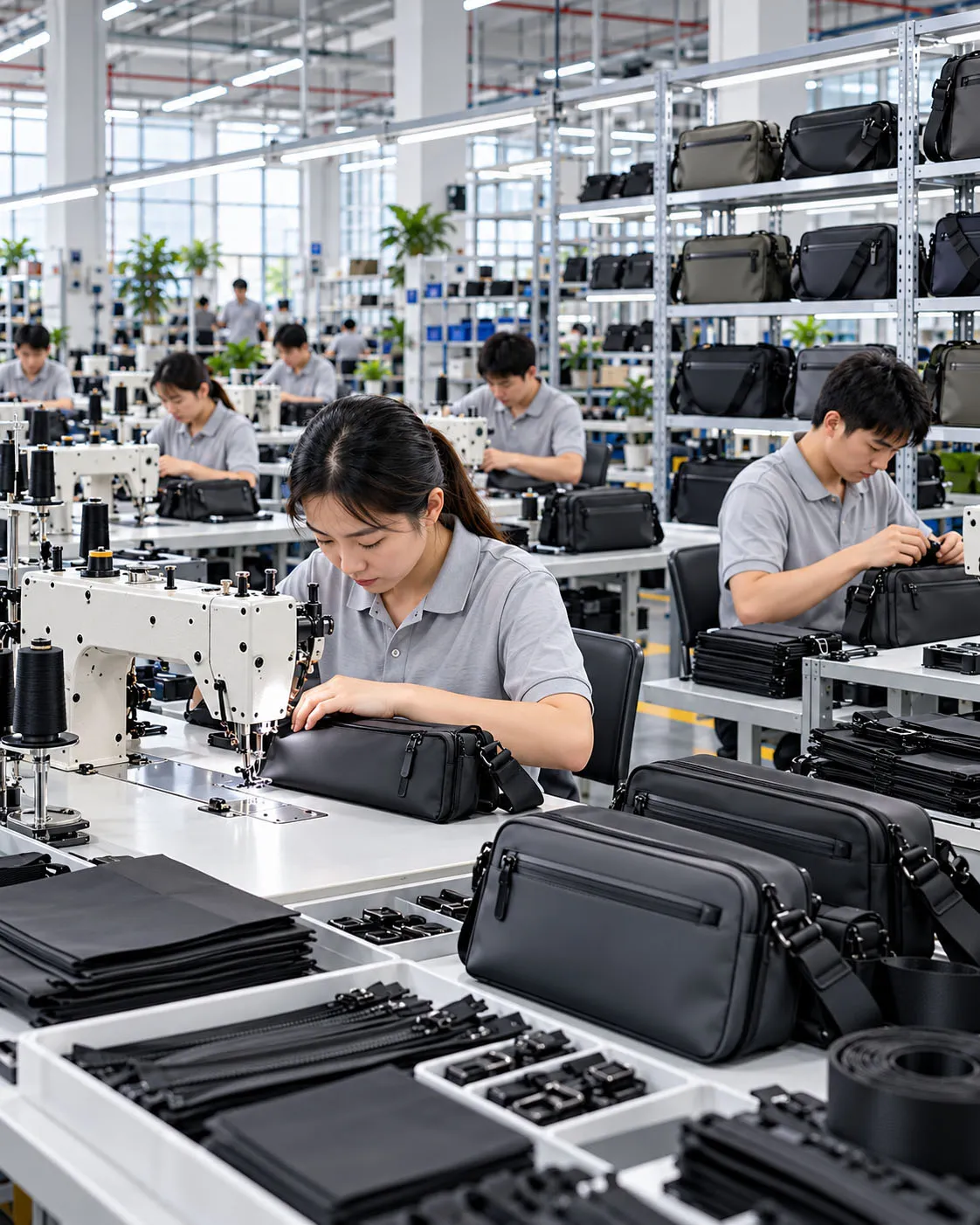 Waterproof Crossbody Bag Production Line