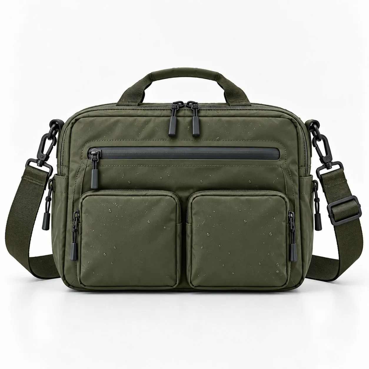 Waterproof Roll-Top Crossbody Bag