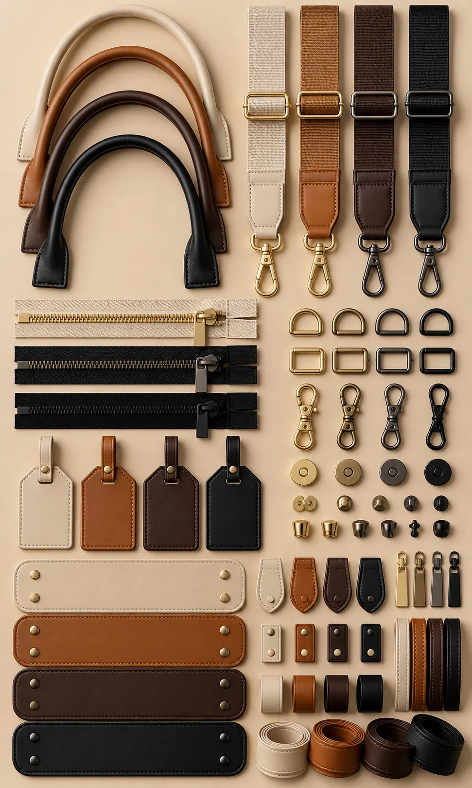 Work Tote Bag Hardware and Private Label Options